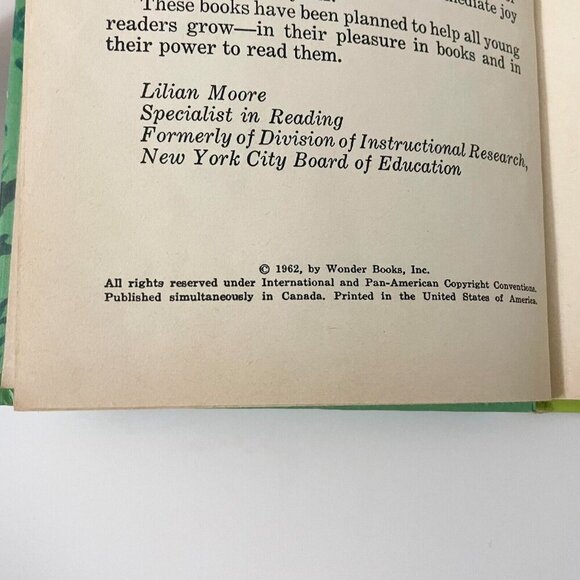 Vtg 1962 Grandpas Wonderful Glass by Sam and Beryl Epstein Easy Reader - Picture 15 of 16